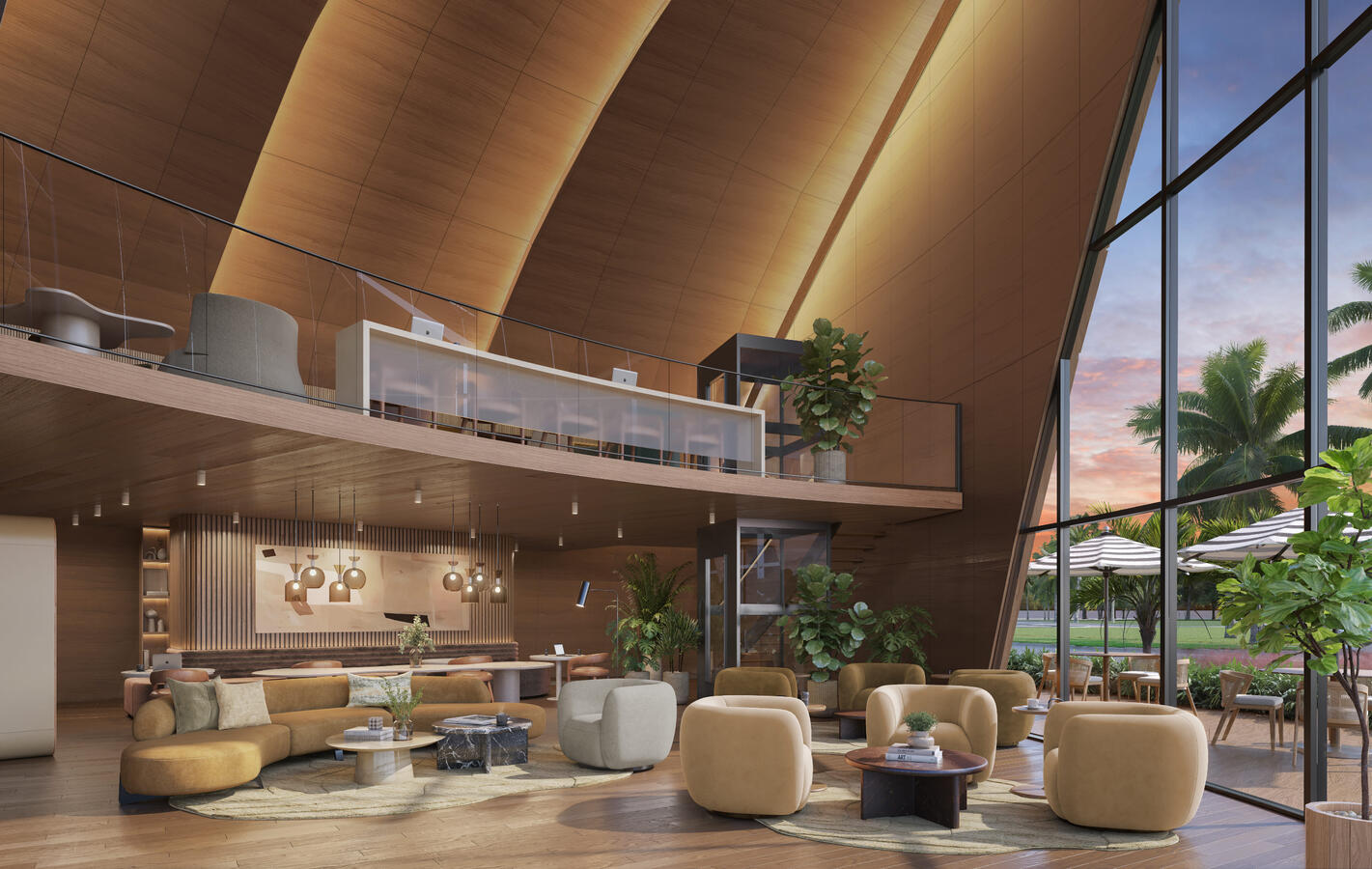 Interior del centro tecnológico